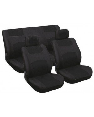 Σετ καλύμματα καθισμάτων αυτοκινήτου μαύρα CARPOINT (0310051)