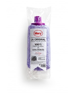 Σφουγγαρίστρα 100% μικροϊνών μωβ La Original Mery (0422.42)