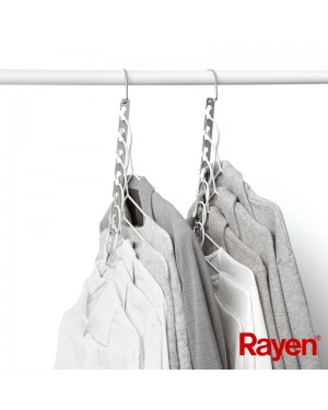 Κρεμάστρα ντουλάπας πολλαπλών θέσεων αναδιπλούμενη σέτ 4 τμχ. Rayen (2018.01)