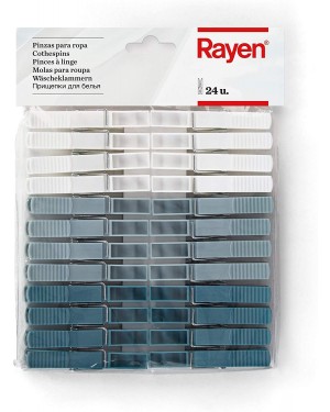 Μανταλάκια πλαστικά 9cm 24τμχ Rayen (2346)