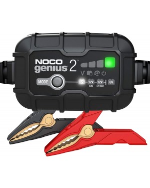 NOCO φορτιστής - συντηρητής μπαταρίας αυτοκινήτου GENIUS 2 EU 6V&12V 2A (0636051)