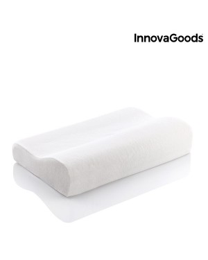 Μαξιλάρι ύπνου memory foam εργονομικό & υποαλλεργικό 48x29x9 InnovaGoods (V0100948)