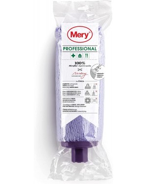 Σφουγγαρίστρα 100% μικροϊνών επαγγελματική μωβ Mery (0545.41)