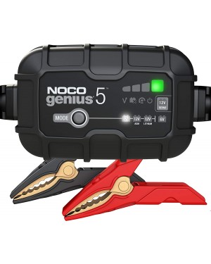 NOCO φορτιστής - συντηρητής μπαταρίας αυτοκινήτου GENIUS 5 EU 6V&12V 5A (0636053)