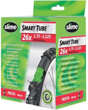 Slime Σαμπρέλα Ποδηλάτου Smart Tube 26" X1,75-2,125 (47/57-559mm) PV 48mm (30060)