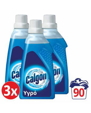 Calgon Αποσκληρυντικό Νερού Πλυντηρίου Ρούχων Υγρό 1,5lt σετ 3τμχ. (3044409B)