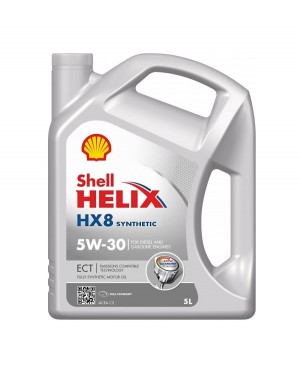 SHELL Helix HX8 5W30 Diesel & Gasoline Synthetic Technology Motor Oil 4Lt (9295)