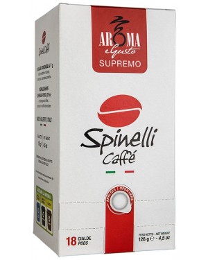 Κάψουλες espresso συμβατές με μηχανή E.S.E. Pod Aroma e Gusto Supremo 18τεμ SPINELLI CAFFE (126027)