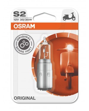 Osram S2-BA20d Original Line 12V 1τμχ Blister(64327-01B)