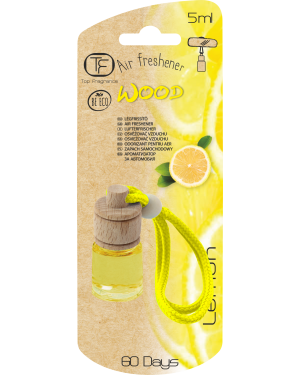 Air Freshener Top Fragrance Wood "Lemon"