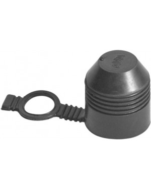 BLACK TOW HOOK CAP WITH RING CARPOINT (0410108)