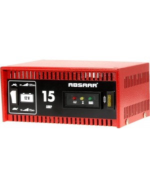 Absaar battery charger 12 Volt 25-350 Ah 15 A red (0635615)