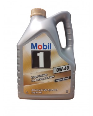 MOBIL 1 FS 0W-40 5L FOR GASOLINE AND DIESEL ENGINES(16239)