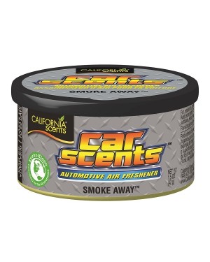 CAR REFRESHER CAN WITH FRAGRANCE SMOKE AWAY CALIFORNIA SCENTS (095553)
