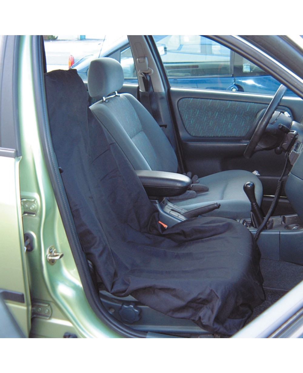 Carpoint 0620712 2-Piece Car Seat Cover Set 