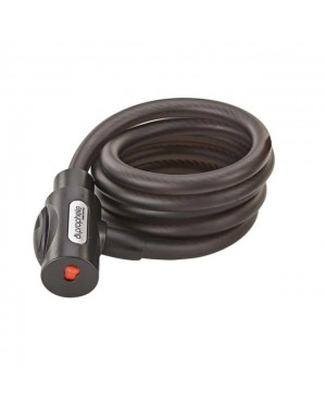 PROPHETE SPIRAL CABLE LOCK WITH KEY 150CM 12MM (6160)