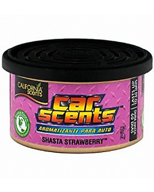 CAR REFRESHER CAN WITH FRAGRANCE SHASTA STRAWBERRY CALIFORNIA SCENTS (095652)